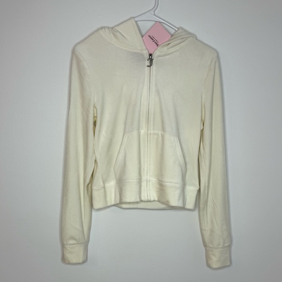 Oster Other - Juicy Couture Oster Cream Zip-Up Jacket